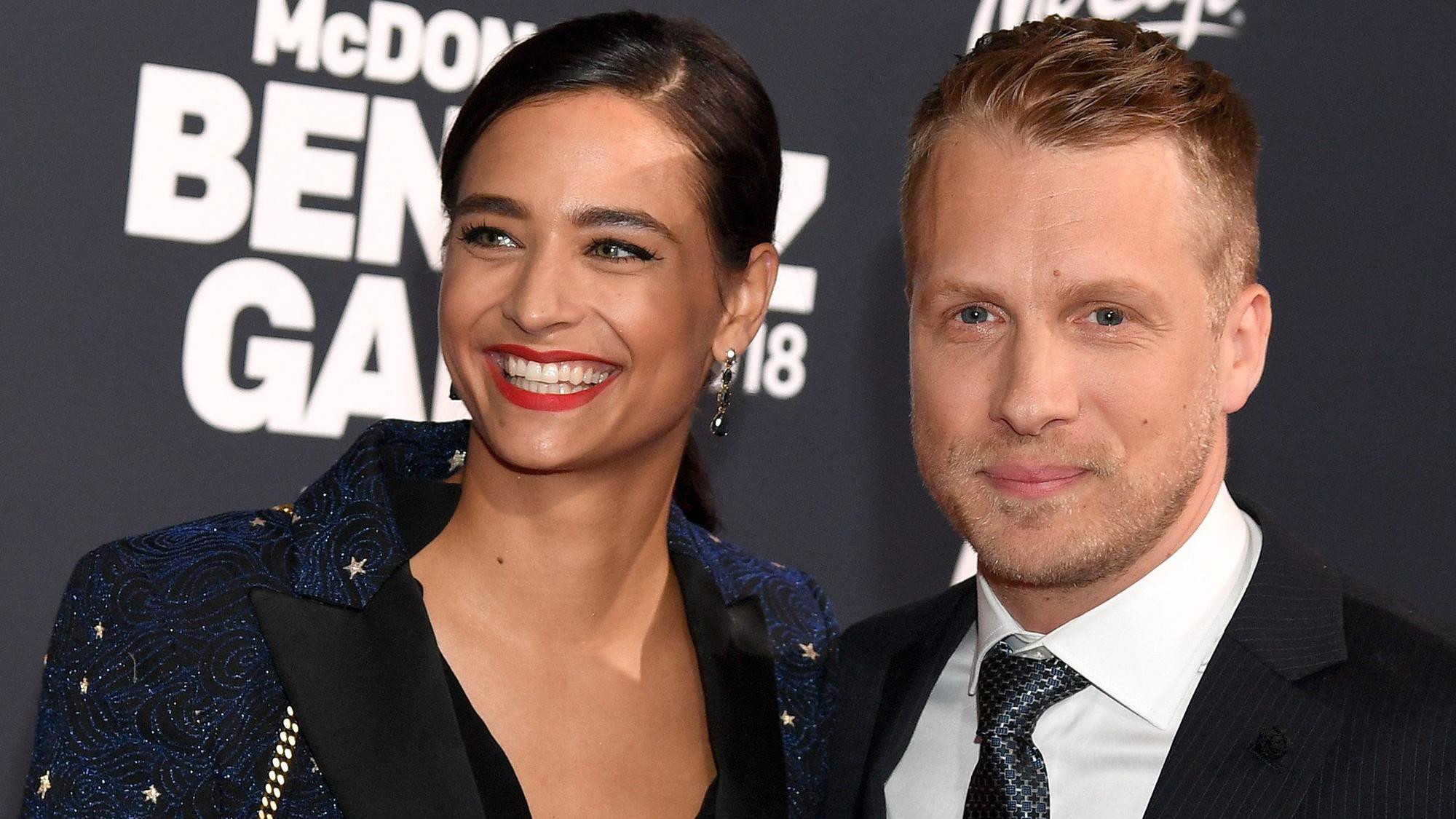 Oliver Pocher, Comedian, und Ehefrau Amira Aly, Model, kommen zur Benefiz-Gala zugunsten der McDonald's Kinderhilfe-Stiftung.