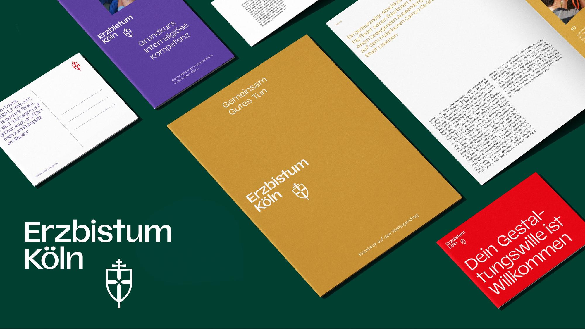 Erzbistum Köln neues Corporate Design