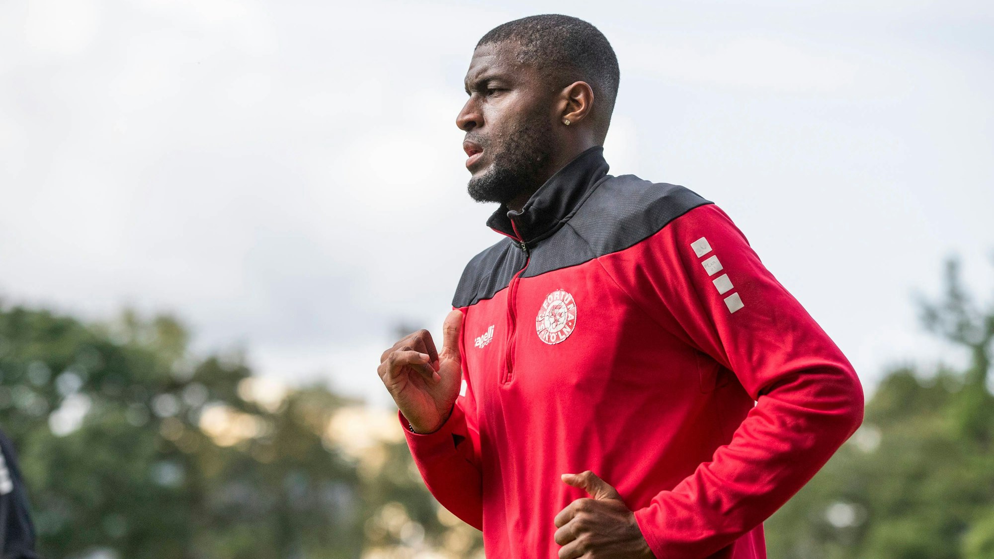 Anthony Modeste im Training bei Fortuna Köln