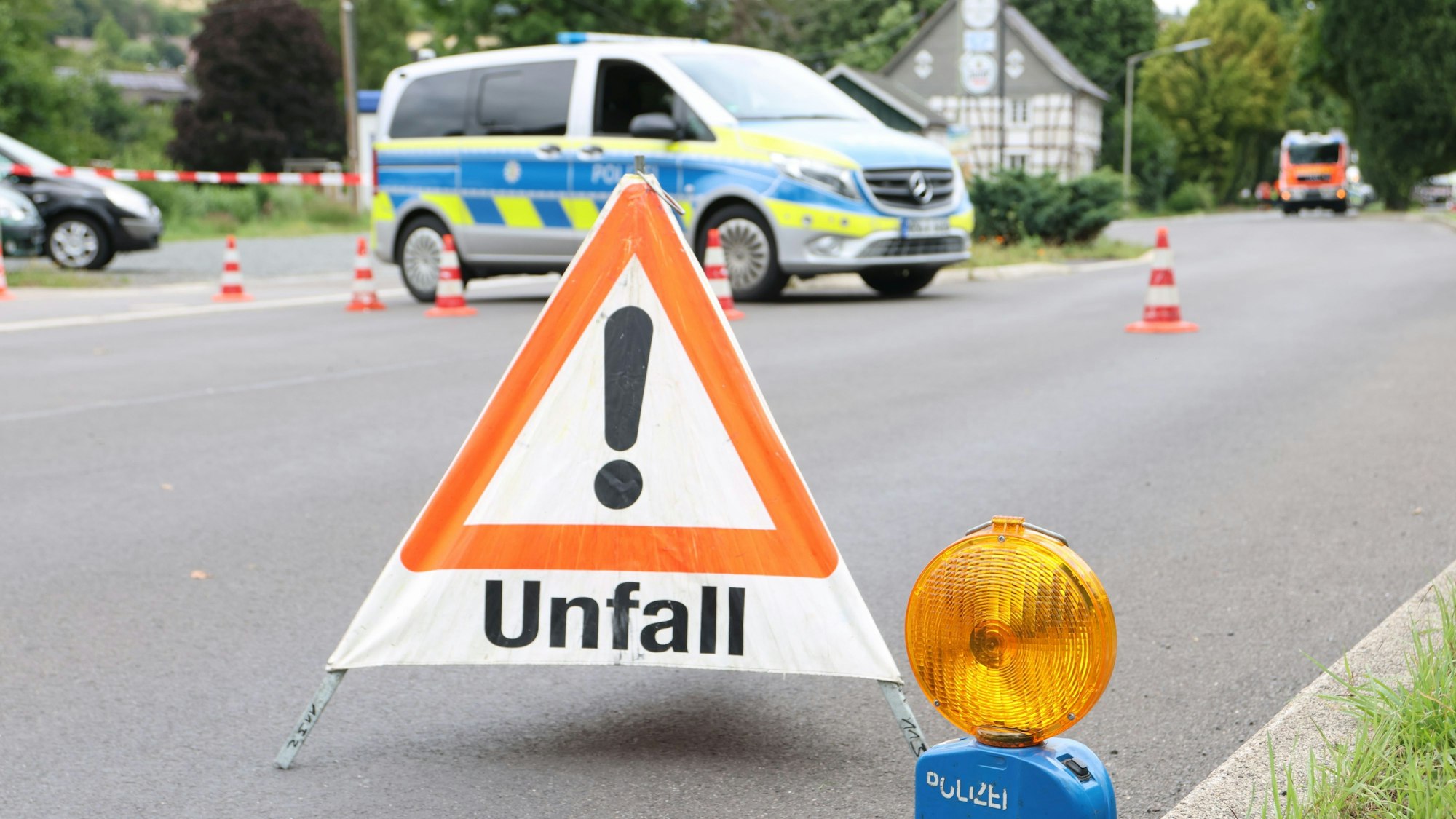 Symbolbild eines Verkehrsunfalls.