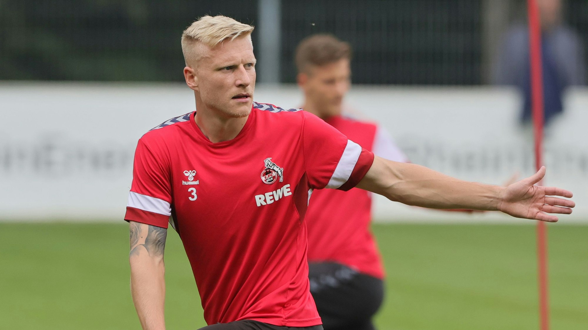 Kristian Pedersen trainiert beim 1. FC Köln.