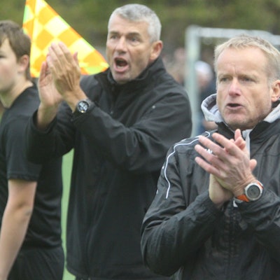 Trainer Gerd Klink und Assistent Guido Radermacher
