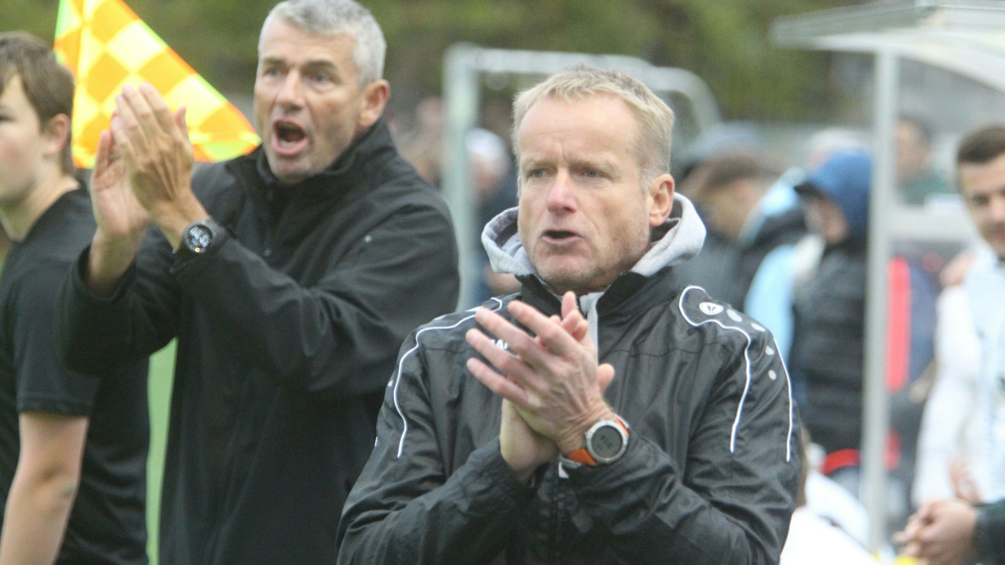 Trainer Gerd Klink und Assistent Guido Radermacher