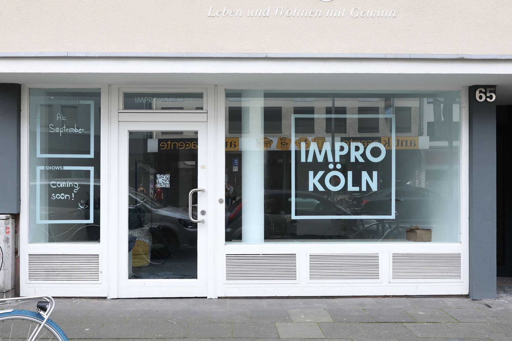 Das Schaufenster des Studio A.