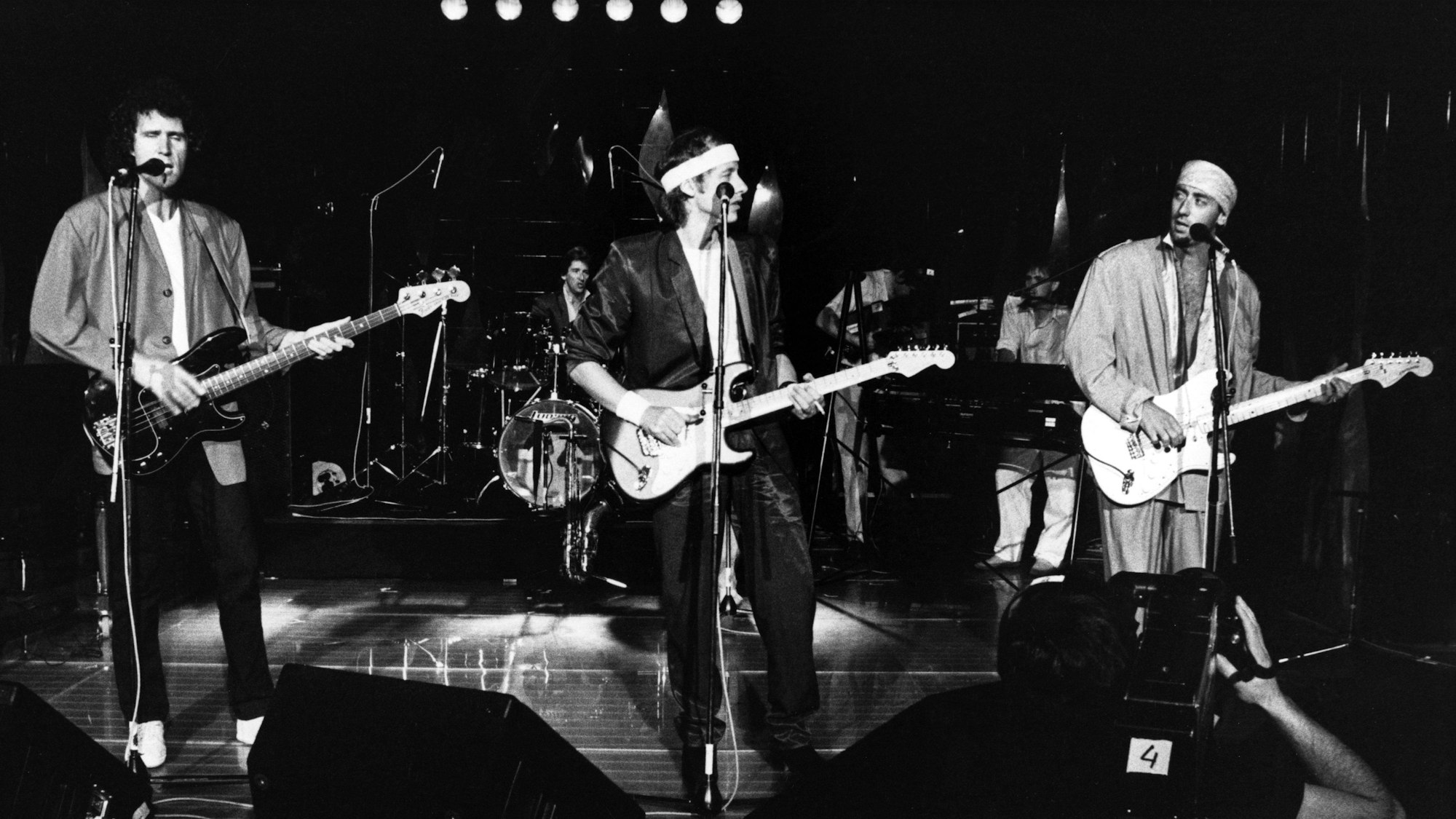 Dire Straits auf der Bühne