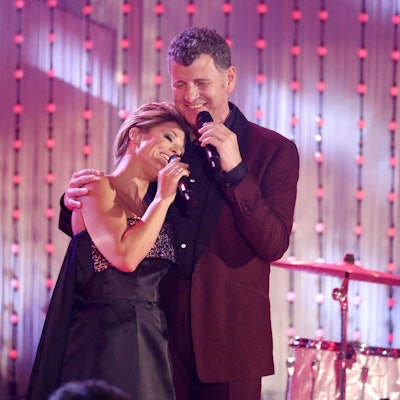 Michelle und Semino Rossi in der TV-Show „150 Jahre Schlager“.