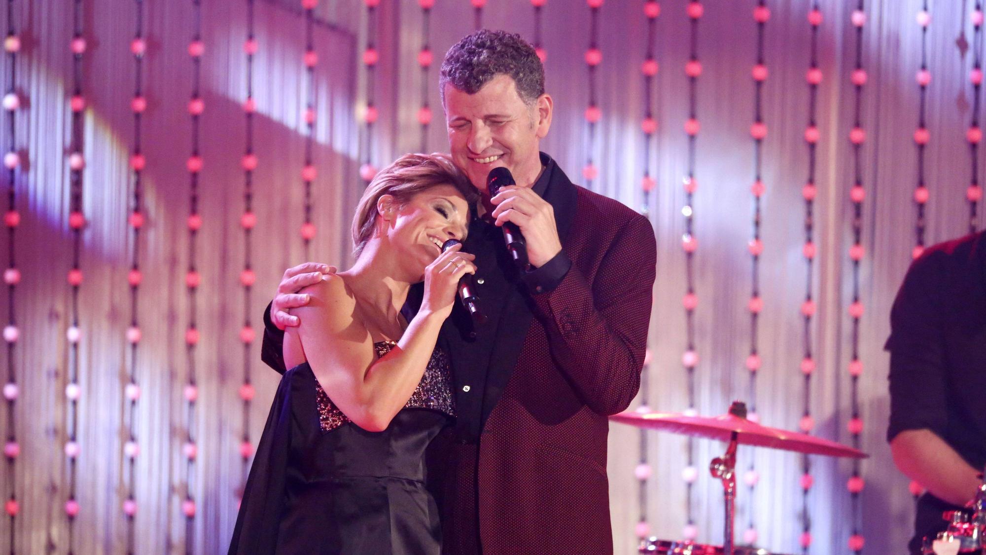 Michelle und Semino Rossi in der TV-Show „150 Jahre Schlager“.