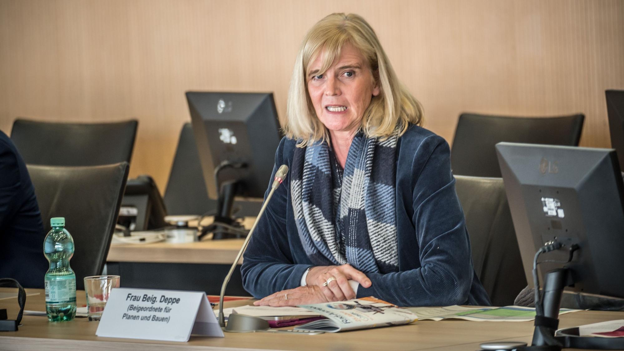 Die städtische Baudezernentin Andrea Deppe