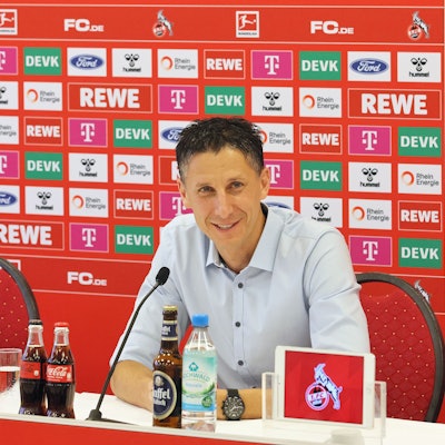 Christian Keller, Geschäftsführer Sport, hat sich vor dem Auswärtsspiel gegen Eintracht Frankfurt erneut zu der Kadersituation beim 1. FC Köln geäußert.