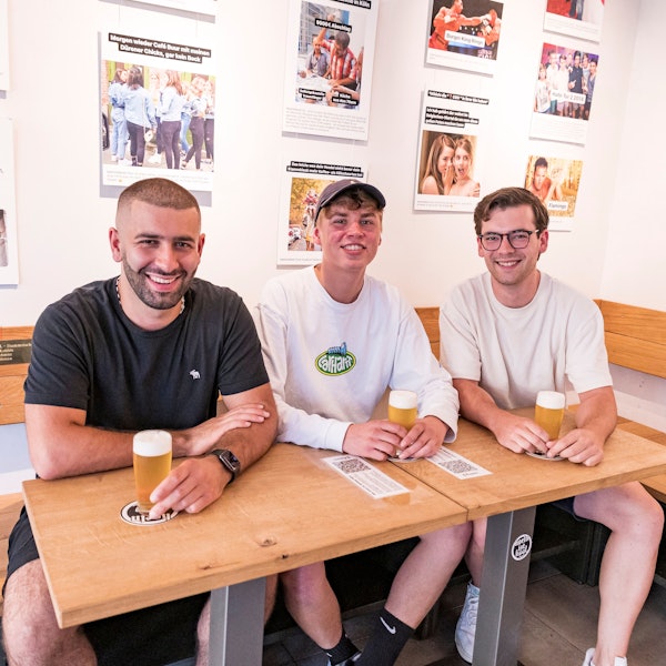 Firat Mercan, Tim Schmitz und Julius Kahleis