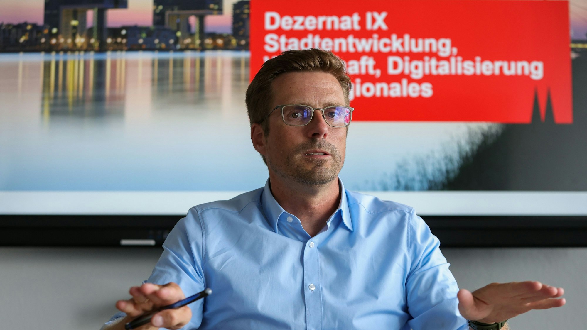 Andree Haack, Wirtschafts- und Stadtentwicklungsdezernent der Stadt Köln