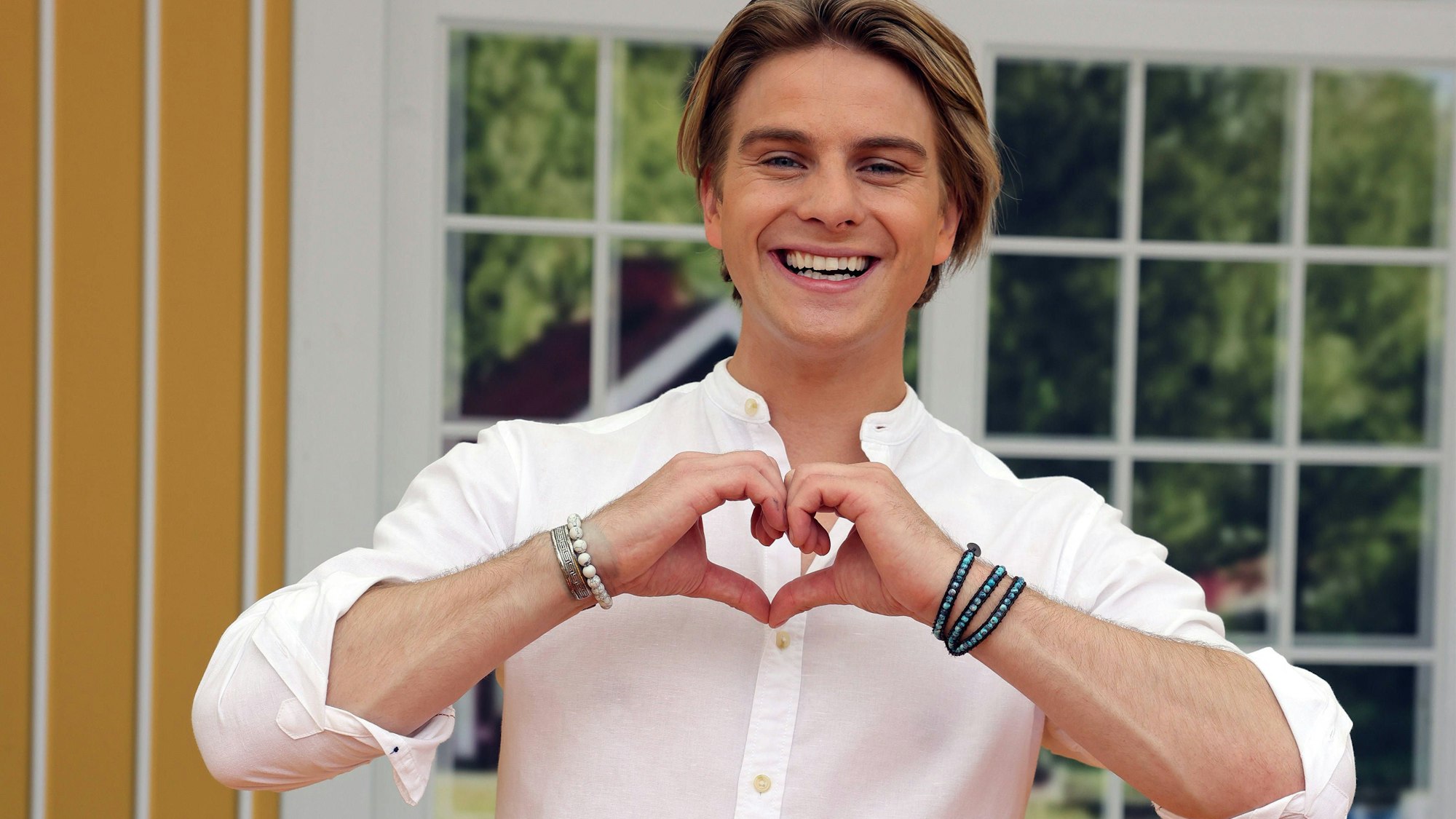 Vincent Gross in der TV-Show „Immer wieder sonntags“.