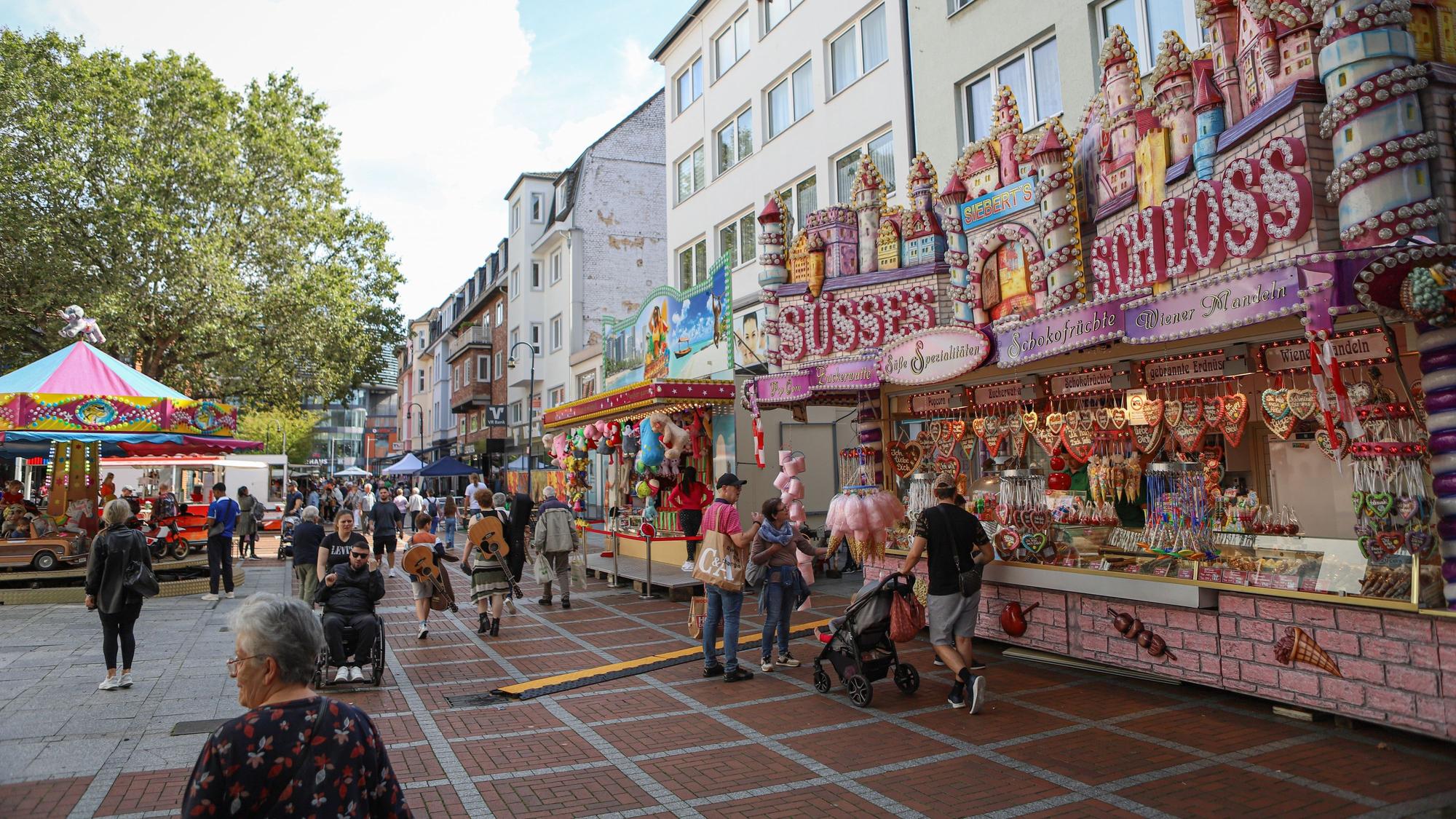 Am ersten Septemberwochenende fand in Wiesdorf-City das Herbstfest statt.