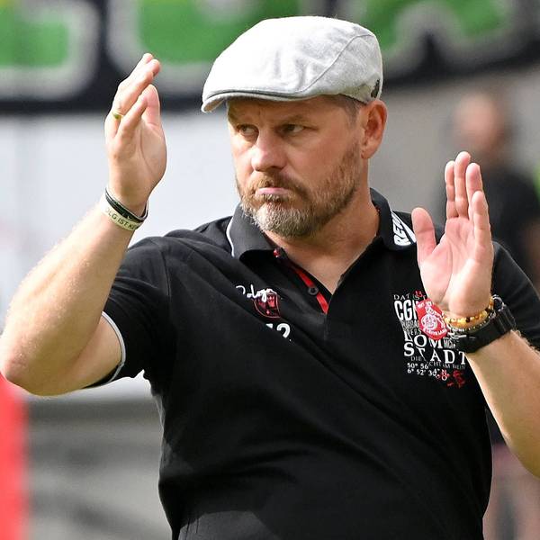 Arbeitete viel an der Seitenlinie in Frankfurt: FC-Trainer Steffen Baumgart