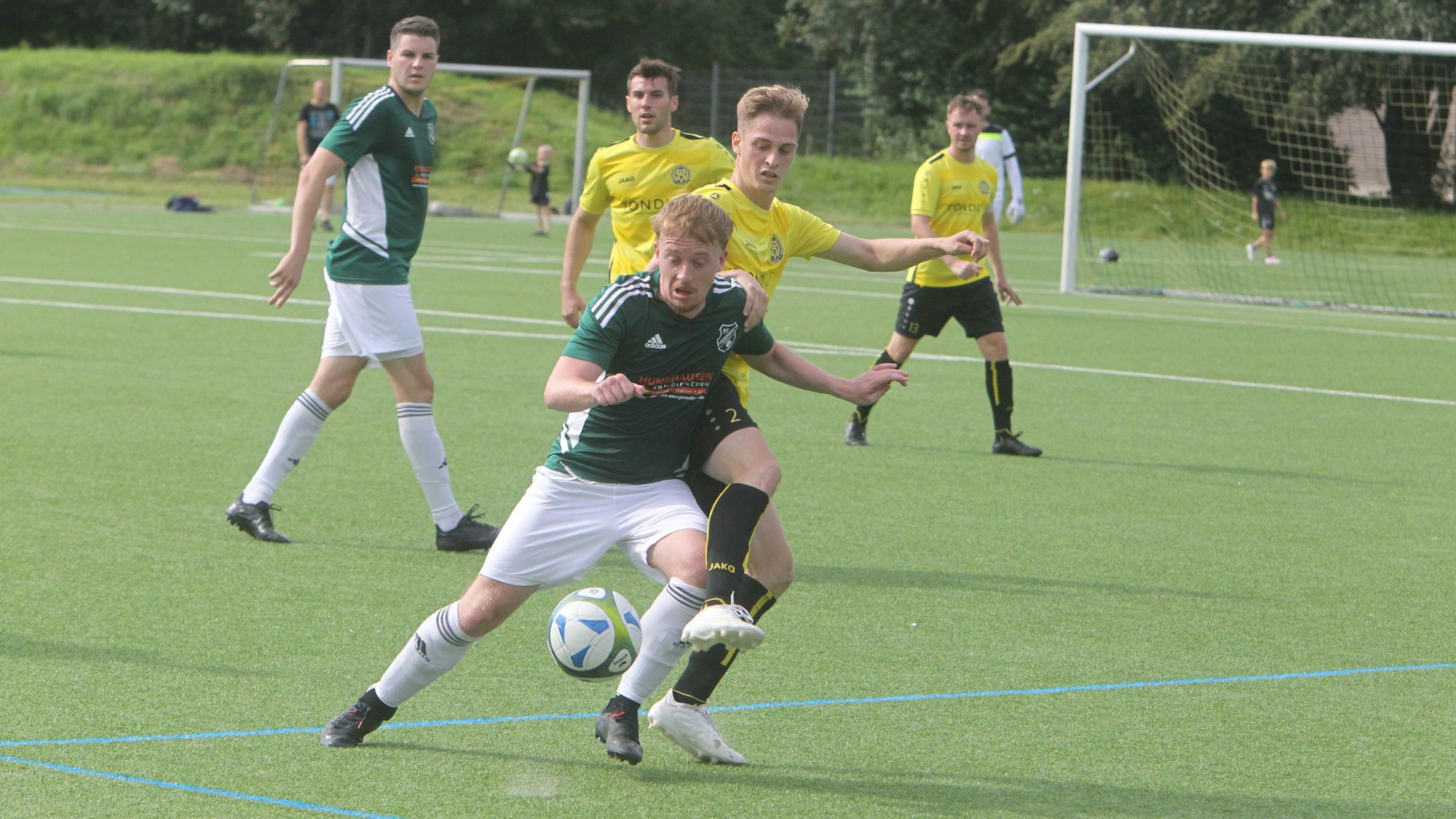 Andre Kerper (vorne) und Andre Jung.