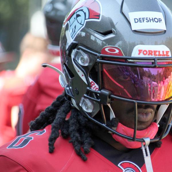 Terryon Robinson von den Cologne Centurions