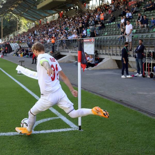Besondere Schusstechnik: Marcel Risse schoss bei Viktoria Köln auch zahlreiche Standards.