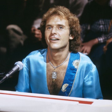 Gary Wright bei einem Auftritt am Piano, 1978.