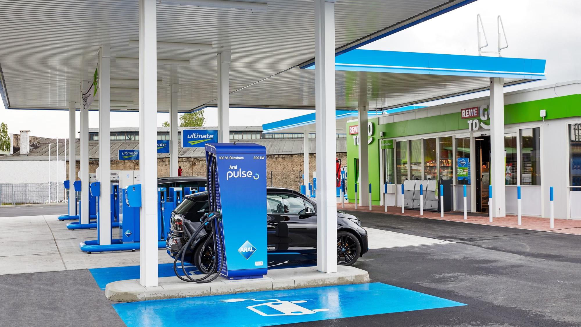 Arals Tankstelle der Zukunft: Elektromobilität