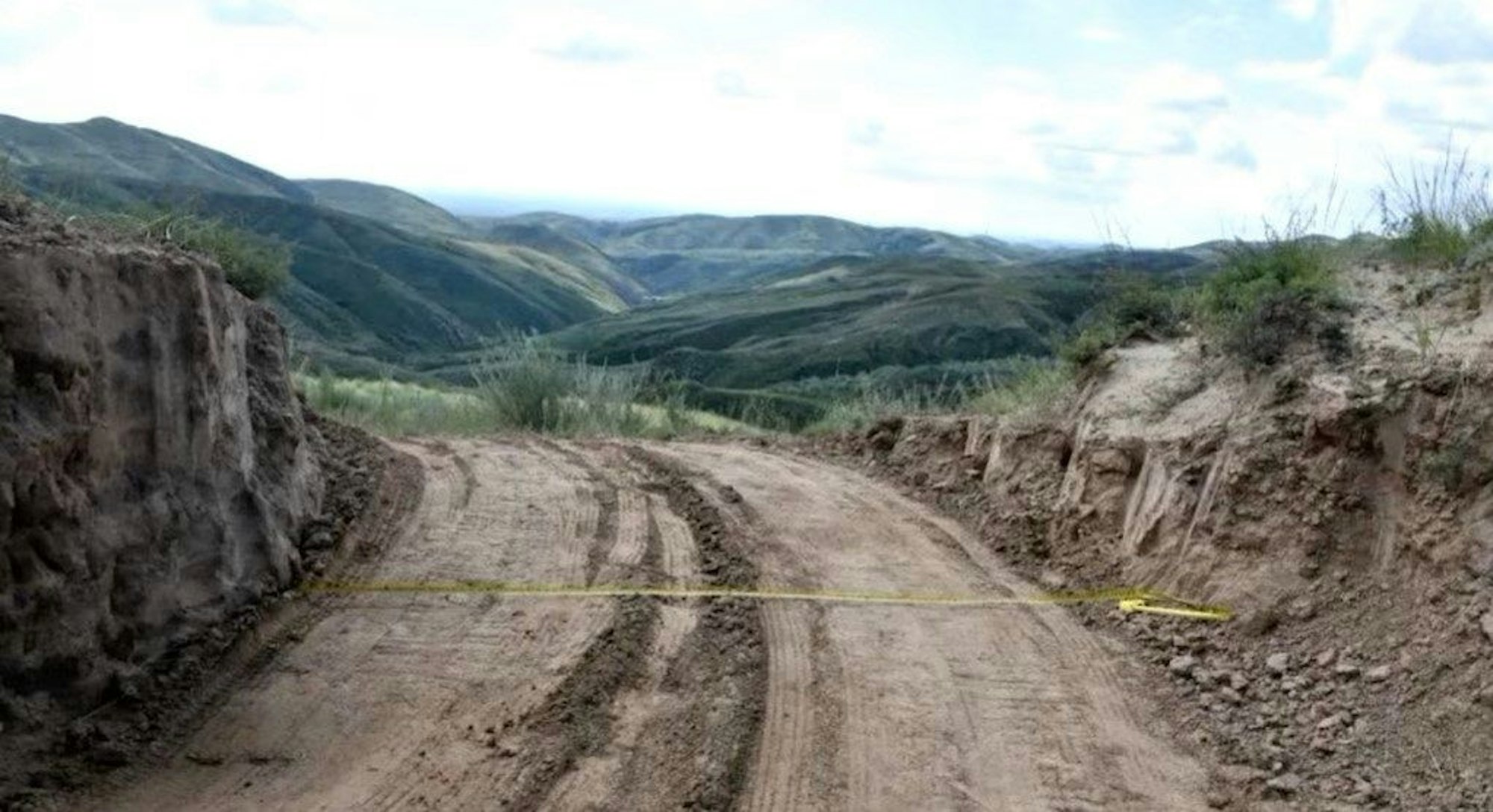 Loch in chinesischer Mauer durch Arbeiter
Foto: Youyu County Public Security Burea