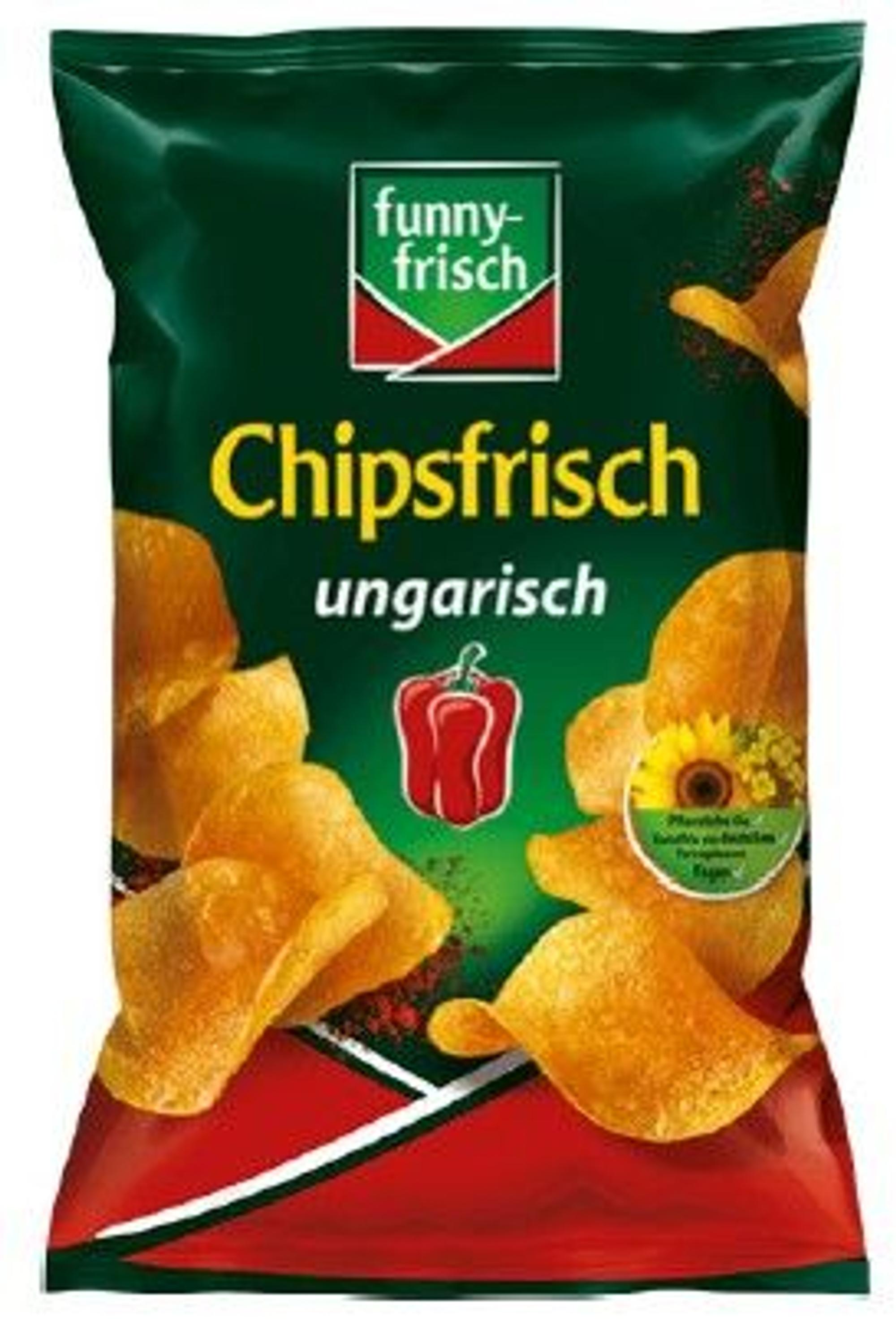 Eine Charge der Chips-Sorte Chipsfrisch Ungarisch wurde zurückgerufen vom Kölner Unternehmen Intersnack.