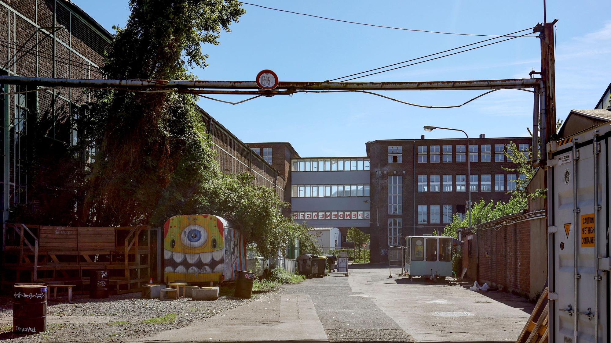 Das Gelände der Hallen Kalk