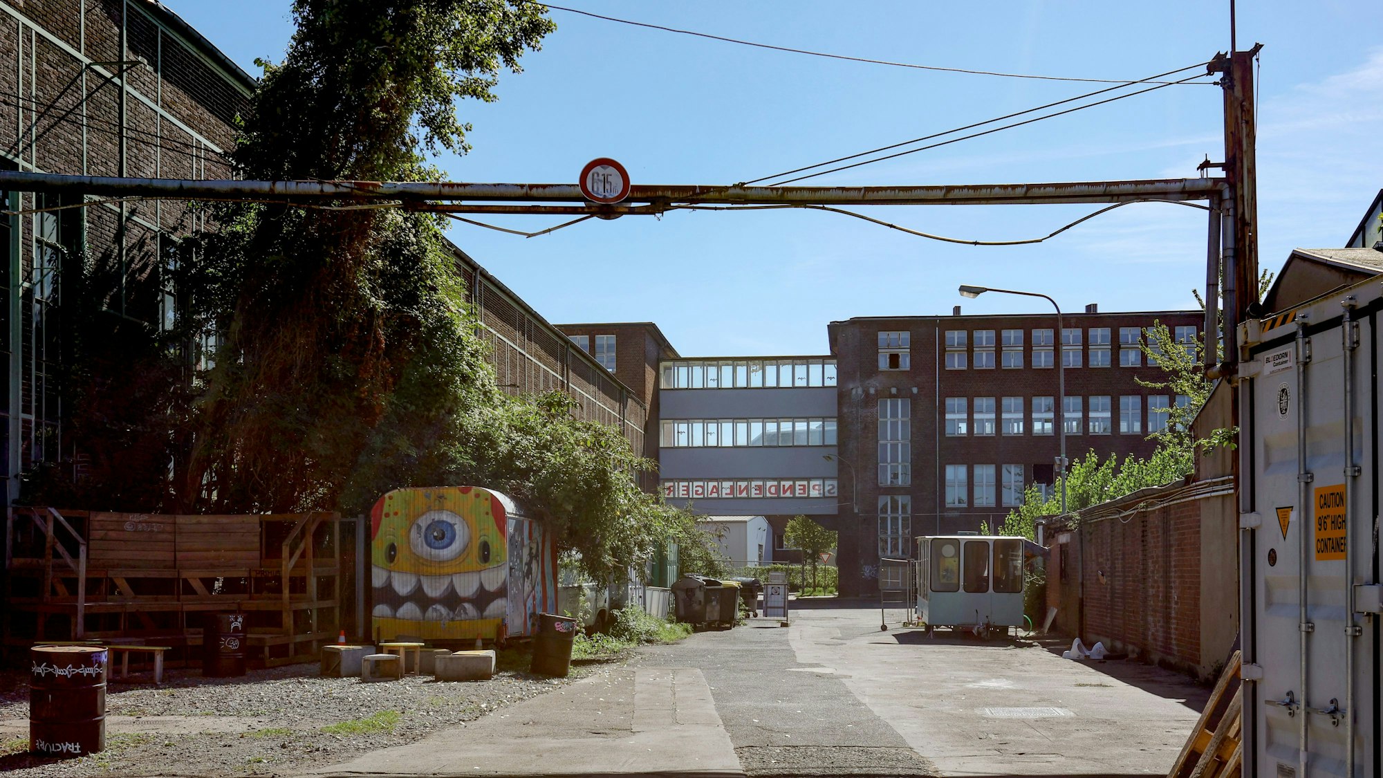 Das Gelände der Hallen Kalk