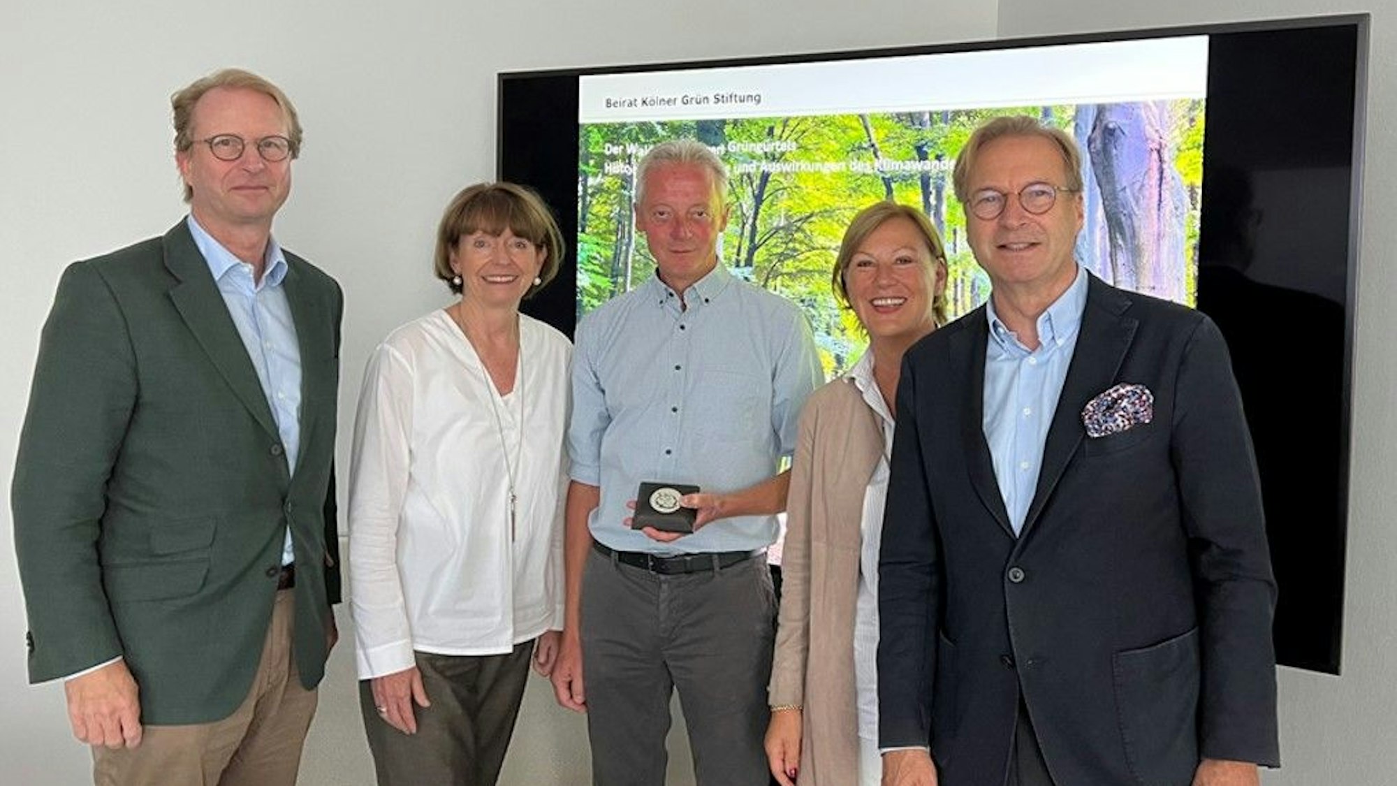 Patrick Adenauer, Oberbürgermeisterin Henriette Reker, Joachim Bauer, Beatrice Bülter, Paul Bauwens-Adenauer