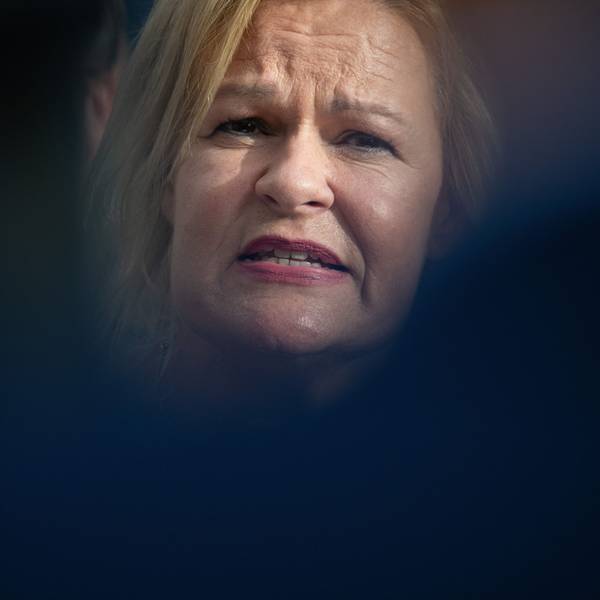 03.09.2023, Hessen, Bad Homburg: Nancy Faeser (SPD), Spitzenkandidatin für die Landtagswahl kommt zur Auftaktveranstaltung der SPD. In Hessen wird am 8. Oktober ein neuer Landtag gewählt. Foto: Boris Roessler/dpa +++ dpa-Bildfunk +++