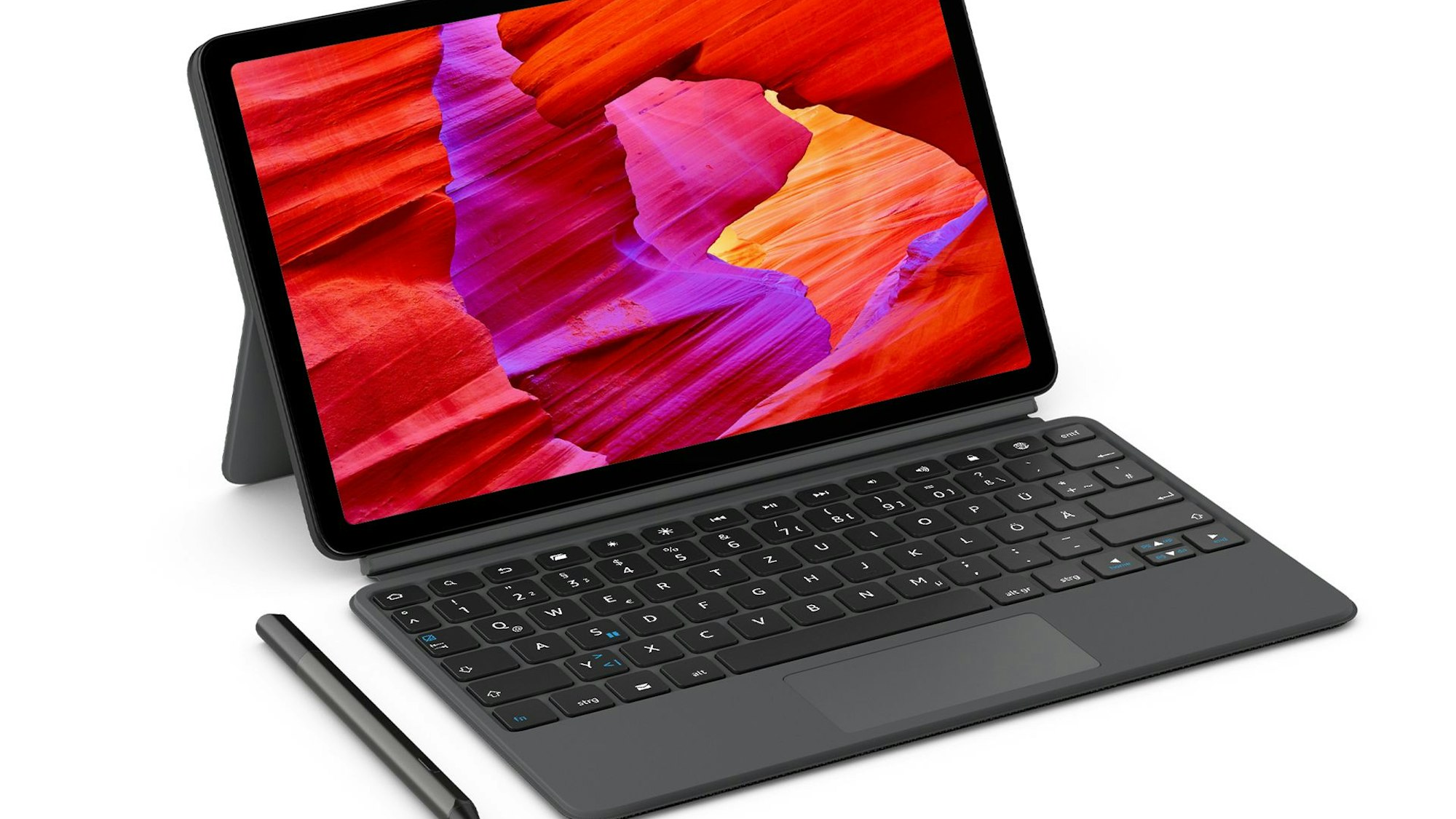 Amazons Tablet Fire Max 11 mit Tastatur Foto: Amazon