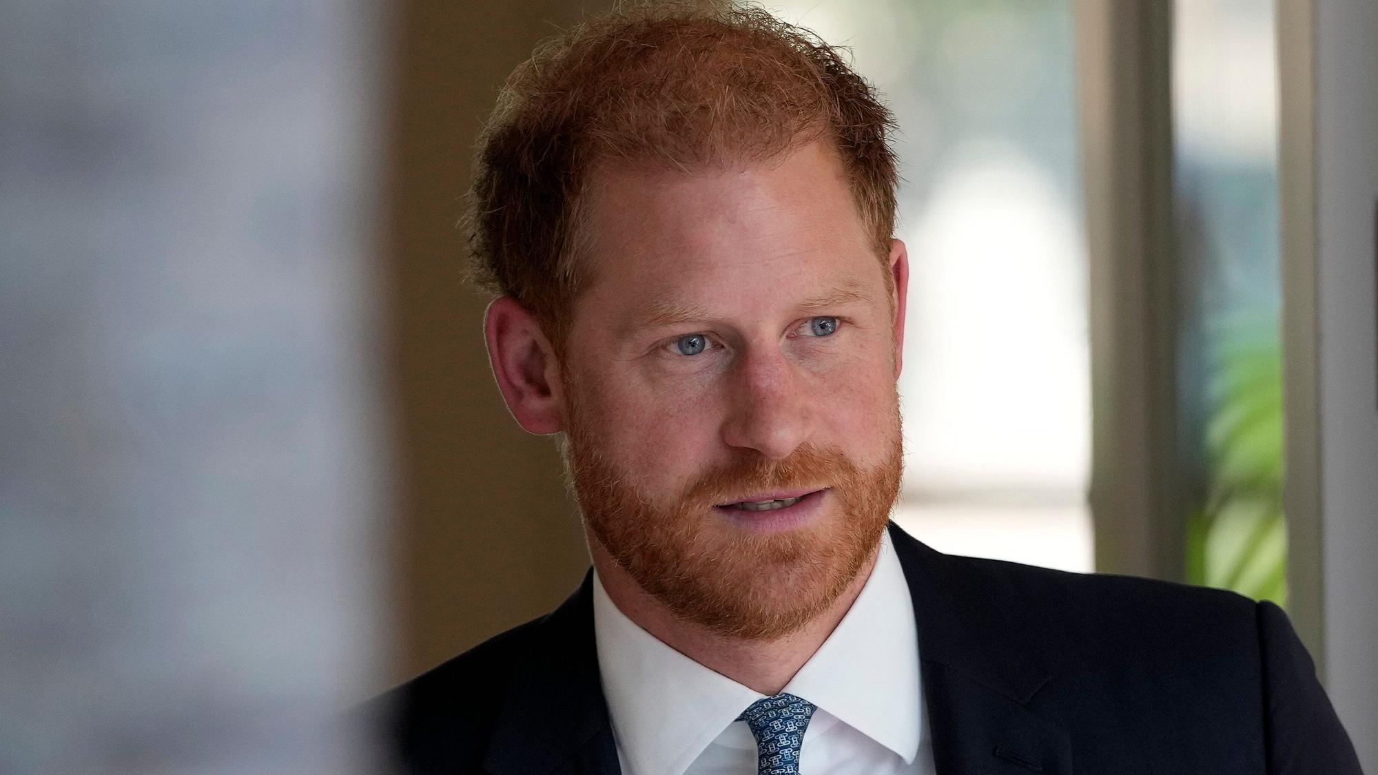 Prinz Harry Nahaufnahme.