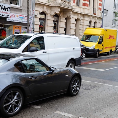 Die Verkehrssituation auf der Venloer Straße.