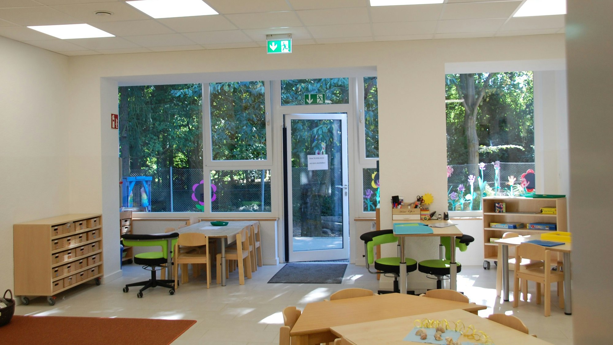 Leere Kita von innen.