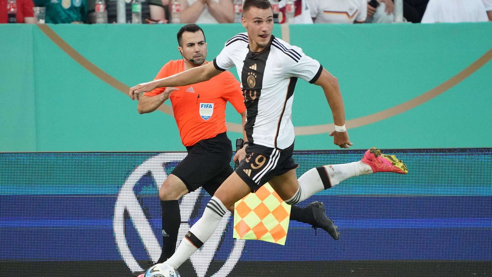 Deutschland U21 vs. Ukraine U21, Ludwigsparkstadion Saarbrücken, Freundschaftsspiel