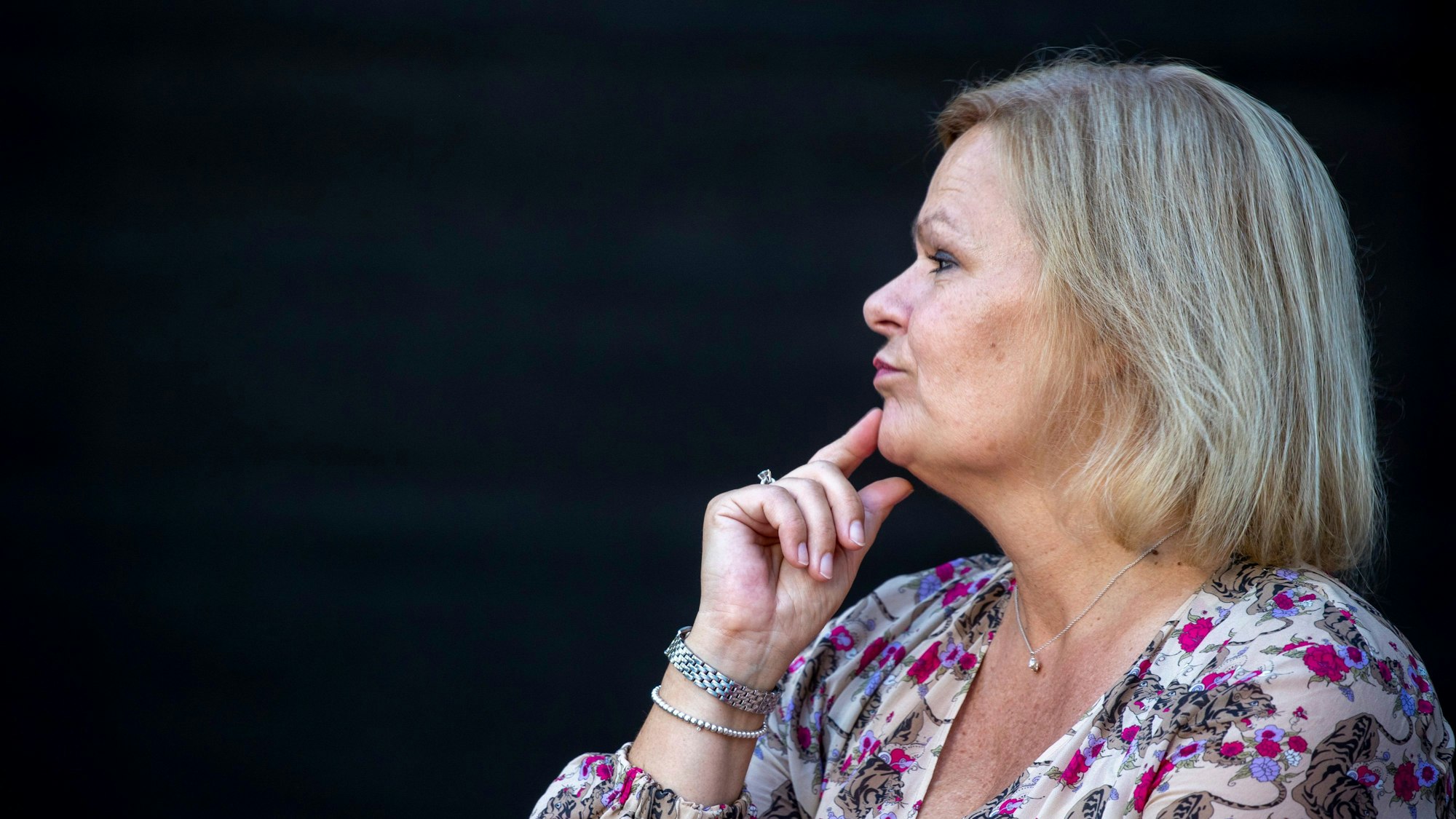 Nancy Faeser (SPD), Spitzenkandidatin für die Landtagswahl in Hessen.