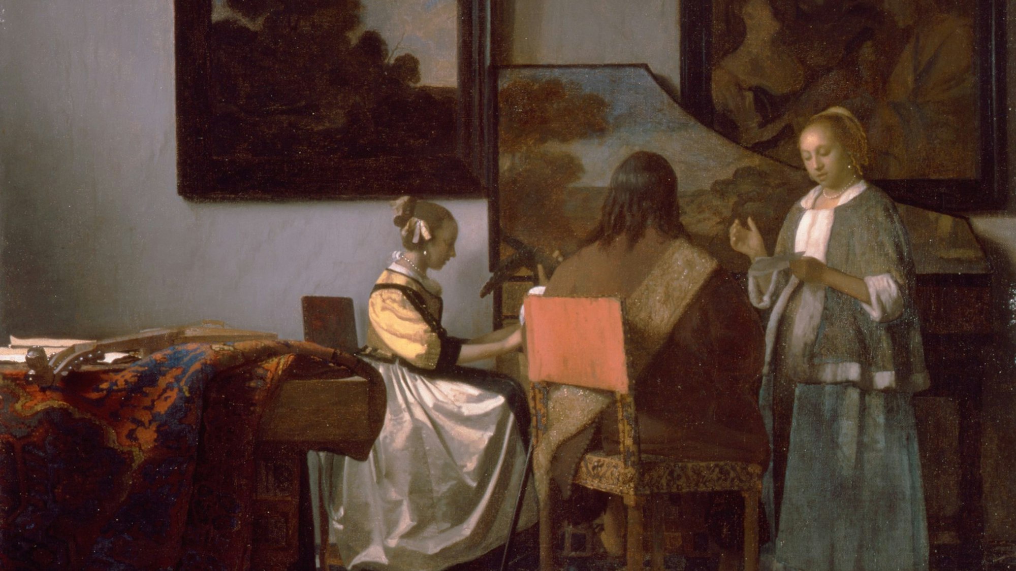„Das Konzert“ von Jan Vermeer