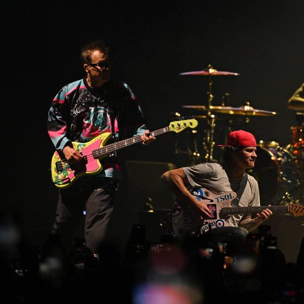 Blink-182 tritt in der FLA Live Arena in Sunrise, Florida auf. Mit dabei sind: Mark Hoppus, Travis Barker, Tom DeLonge Wo: Sunrise, Florida, Vereinigte Staaten Wann: 11. Juli 2023 Credit: Robert Bell/INSTARimages