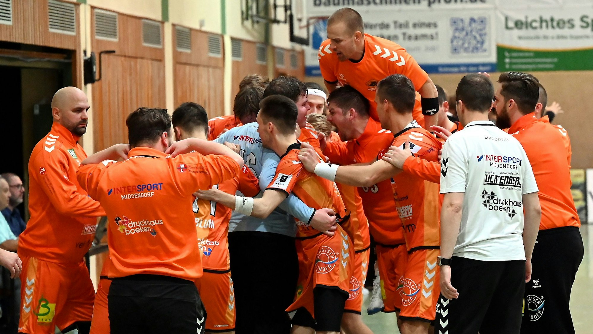 08.09.2023, Handball-Bergische Panther-TuS Opladen
Bergische Panther
Foto: Uli Herhaus