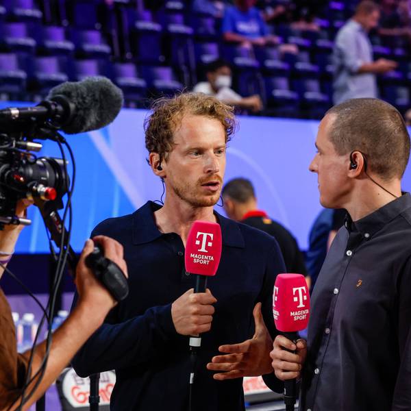Per Günther kommentierte gemeinsam mit Benni Zander die Basketball-WM für „MagentaSport“.
