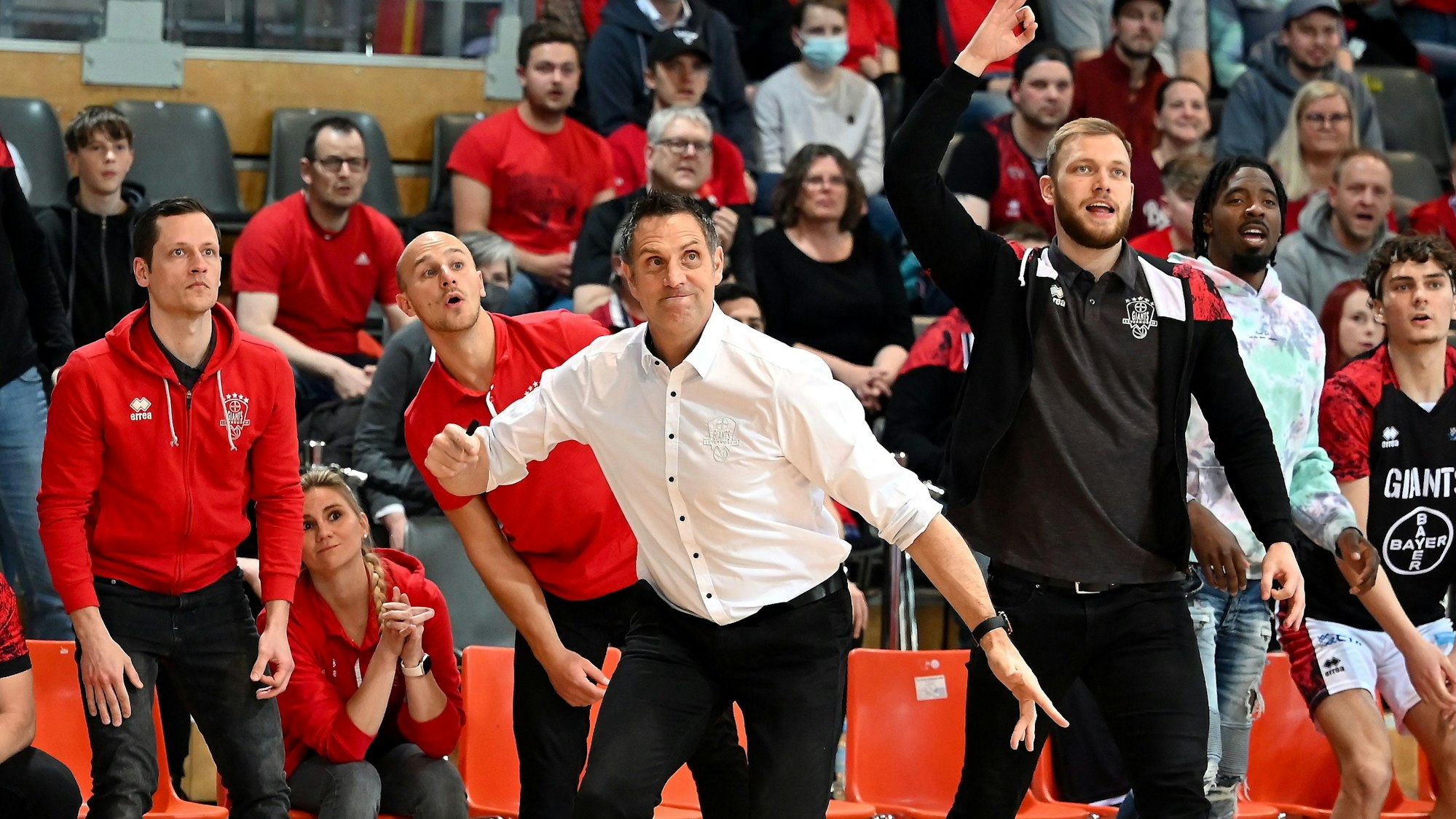 09.04.2022, Basketball-Bayer-Paderborn
TR: Hansi Gnad (Bayer)
Foto: Uli Herhaus