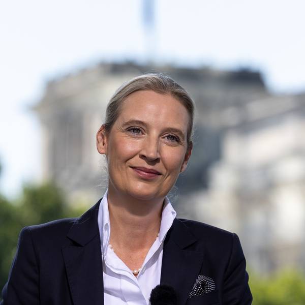 Alice Weidel (AfD) hat nach einem Polizeieinsatz wegen einer mutmaßlichen Bedrohungslage einen Wahlkampftermin abgesagt. (Archivbild)