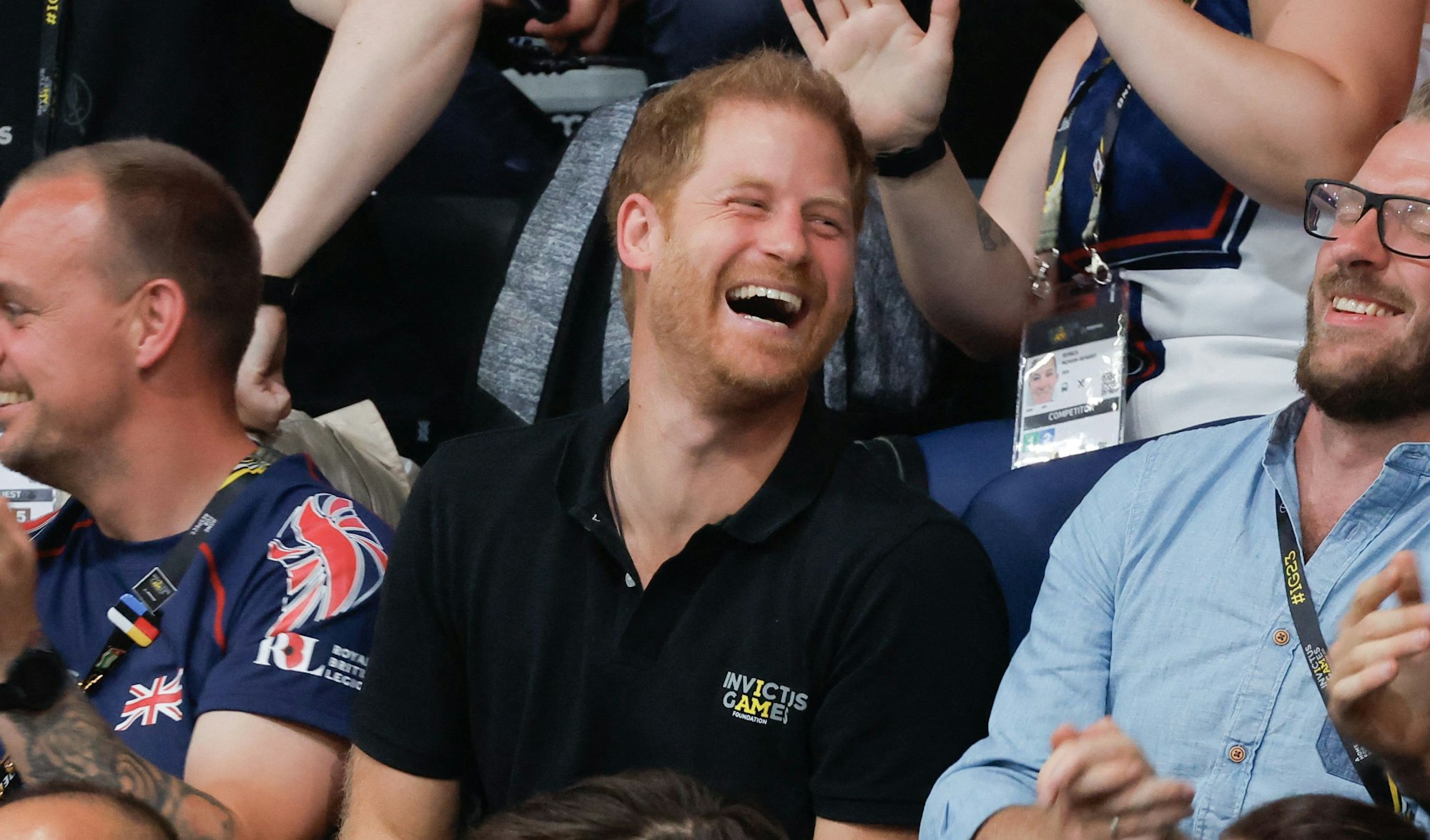 Prinz Harry bei seinem Besuch der Invictus Games in Düsseldorf im September 2023.