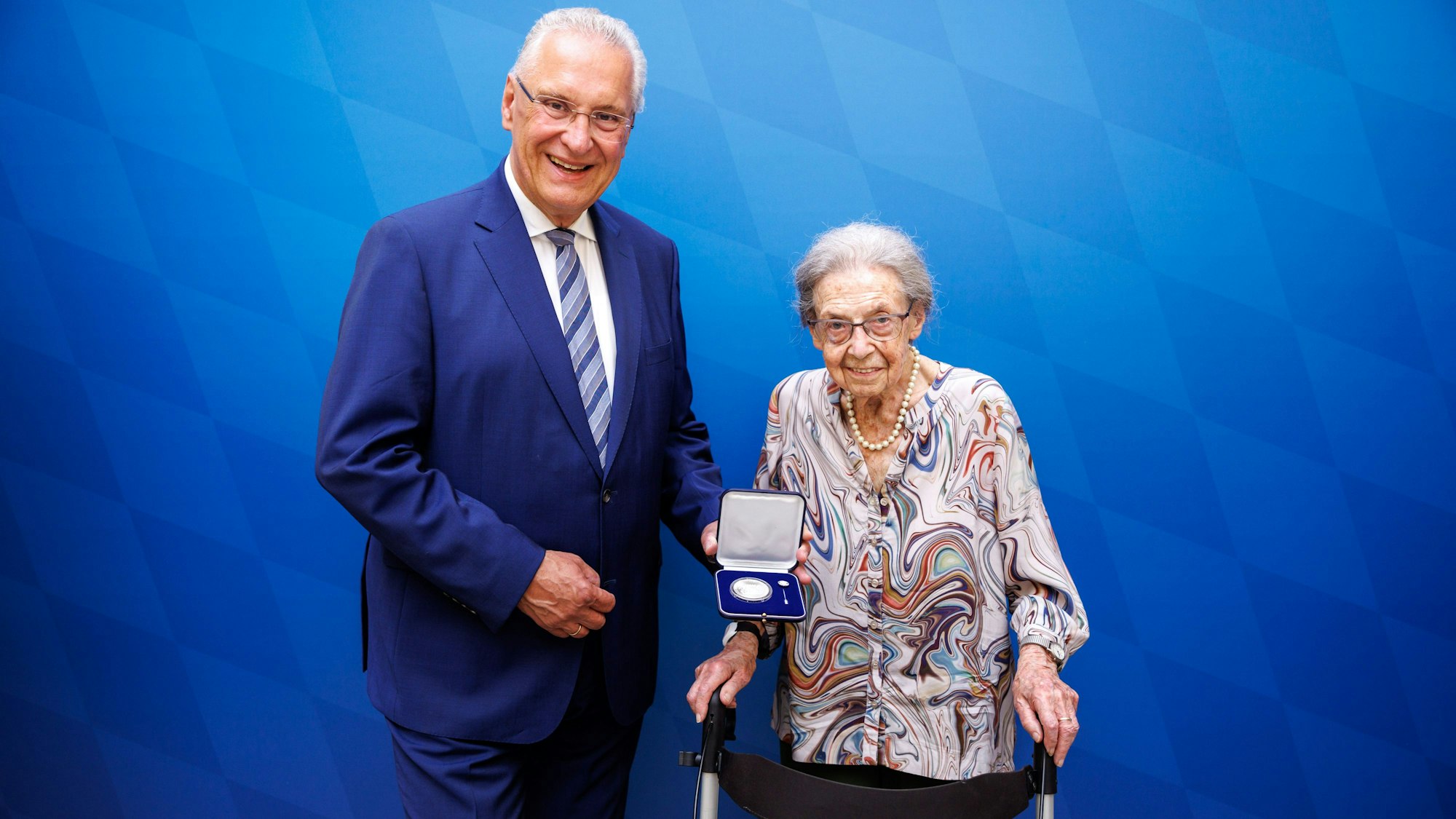 11.09.2023, München: Verleihung der Courage-Medaille Foto: Matthias Balk/Bayerisches Staatsministerium des Innern, für Sport und Integration