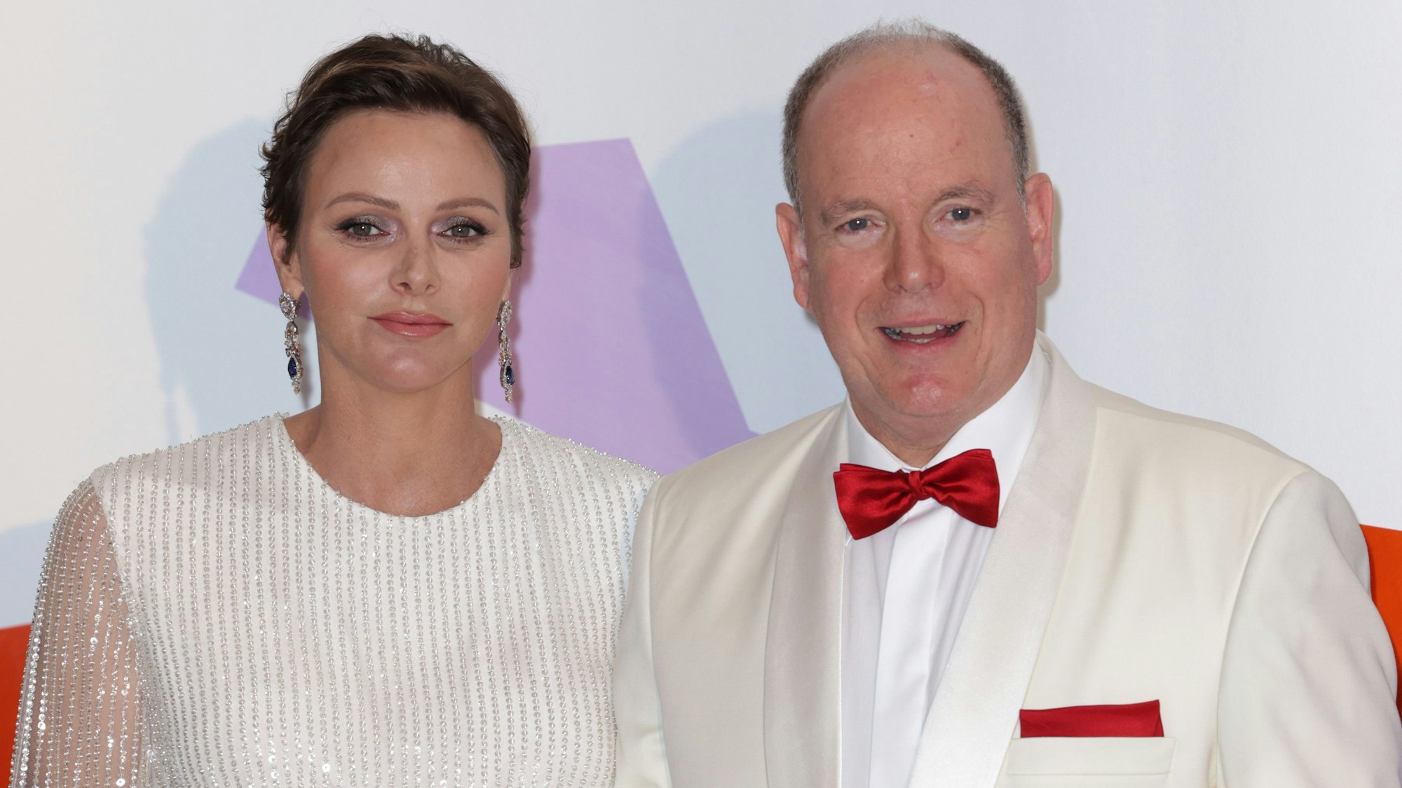 Fürstin Charlène und Fürst Albert von Monaco im Juli 2023.