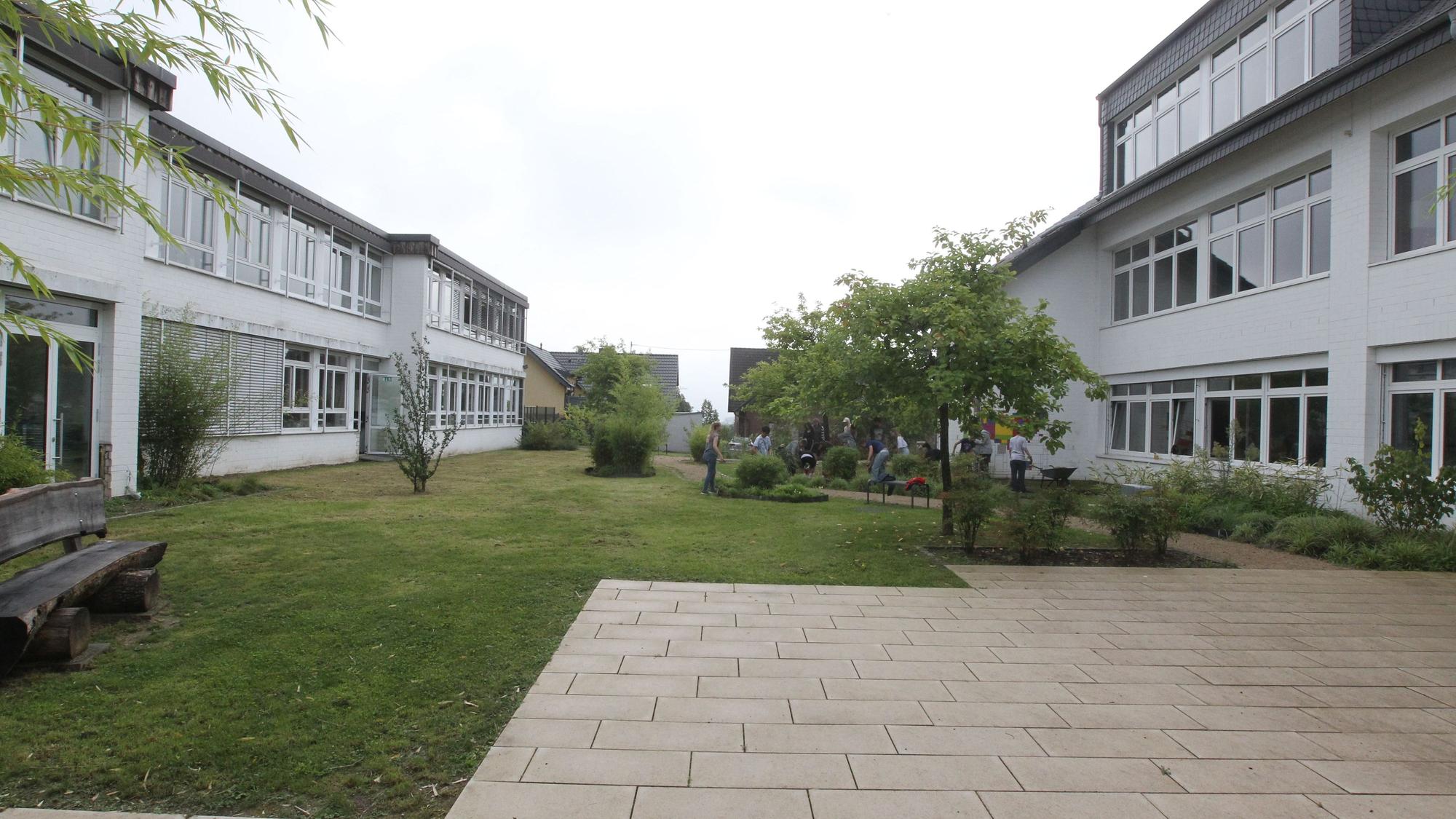 Die Gesamtschule Neunkirchen feiert ihr zehnjähriges Bestehen
Der neu gestaltete Innenhof