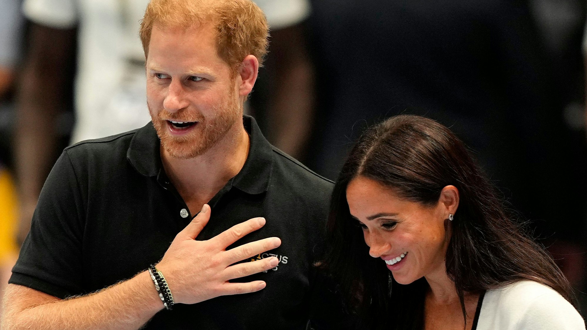 Prinz Harry und Herzogin Meghan bei den Invictus Games 2023 in Düsseldorf.