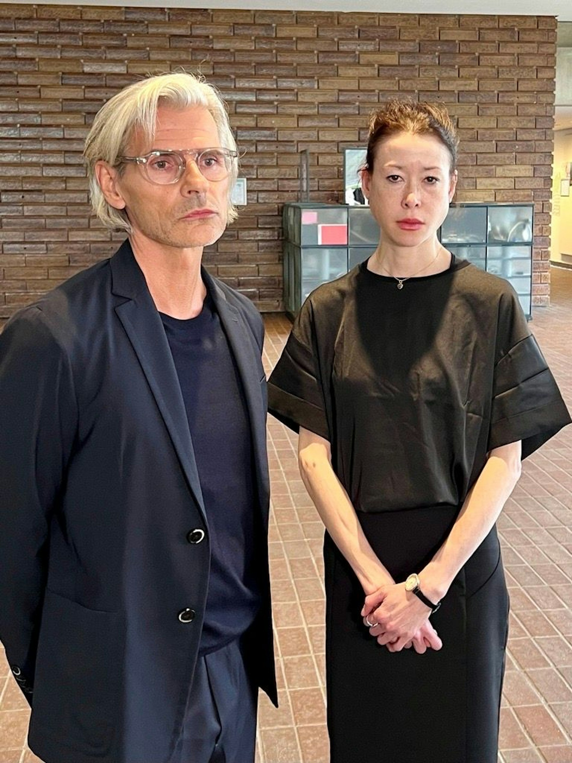 Kulturdezernent Stefan Charles und Museumsdirektorin Shao-Lan Hertel im Museum für Ostasiatische Kunst