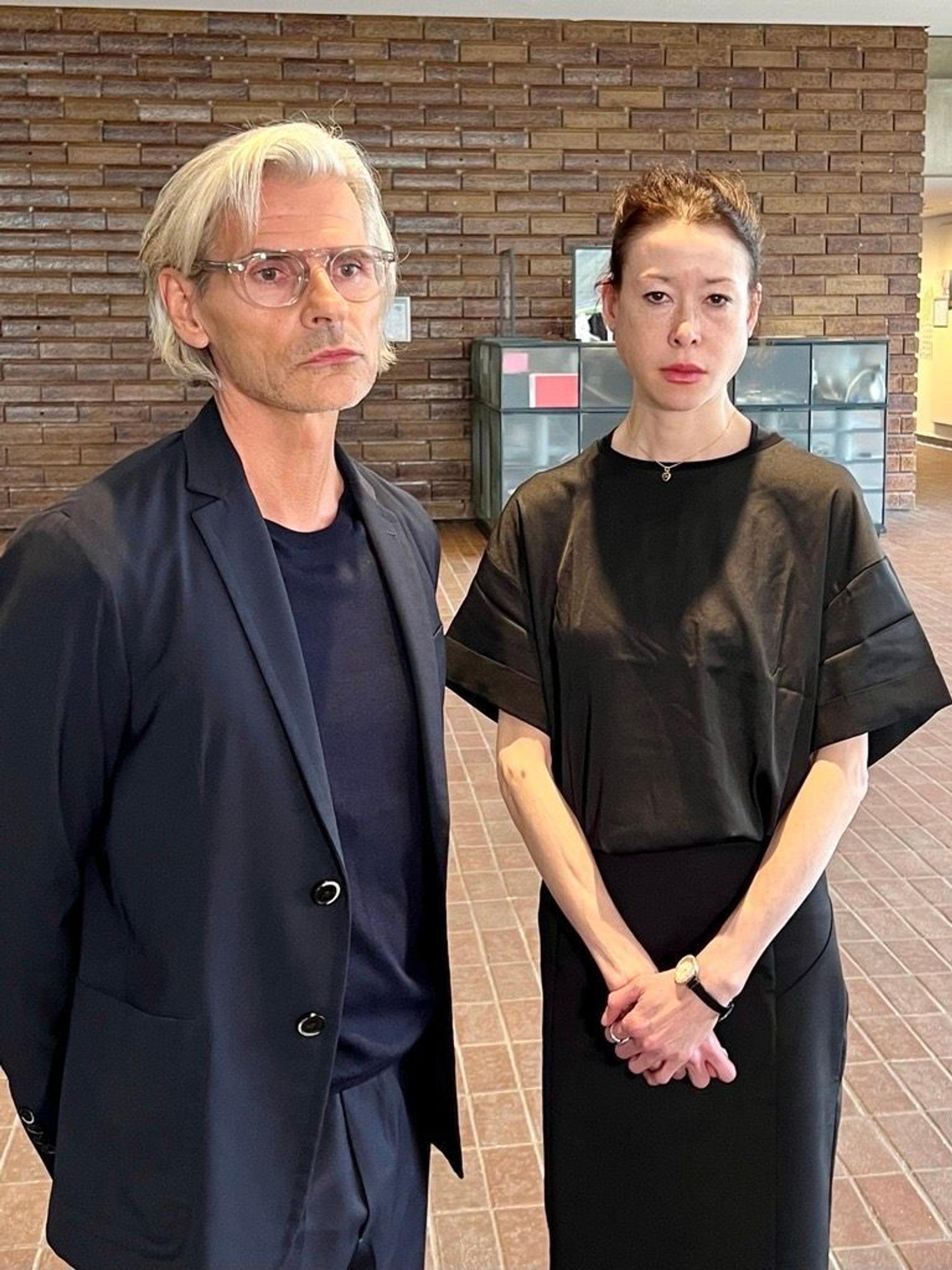 Kulturdezernent Stefan Charles und Museumsdirektorin Shao-Lan Hertel im Museum für Ostasiatische Kunst