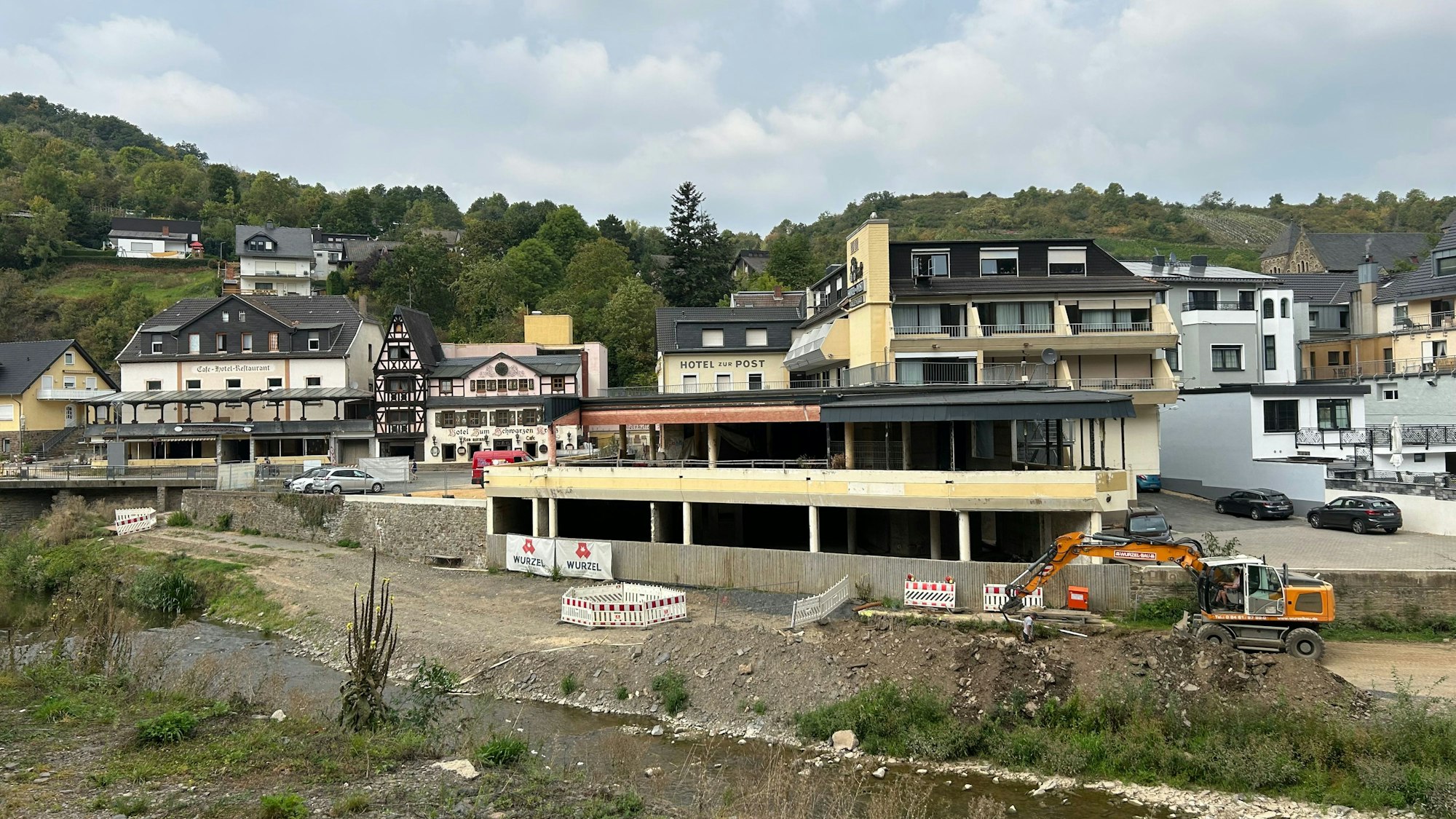 Altenahr im Spetember 2023, gut zwei Jahre nach der Hochwasserkatastrophe