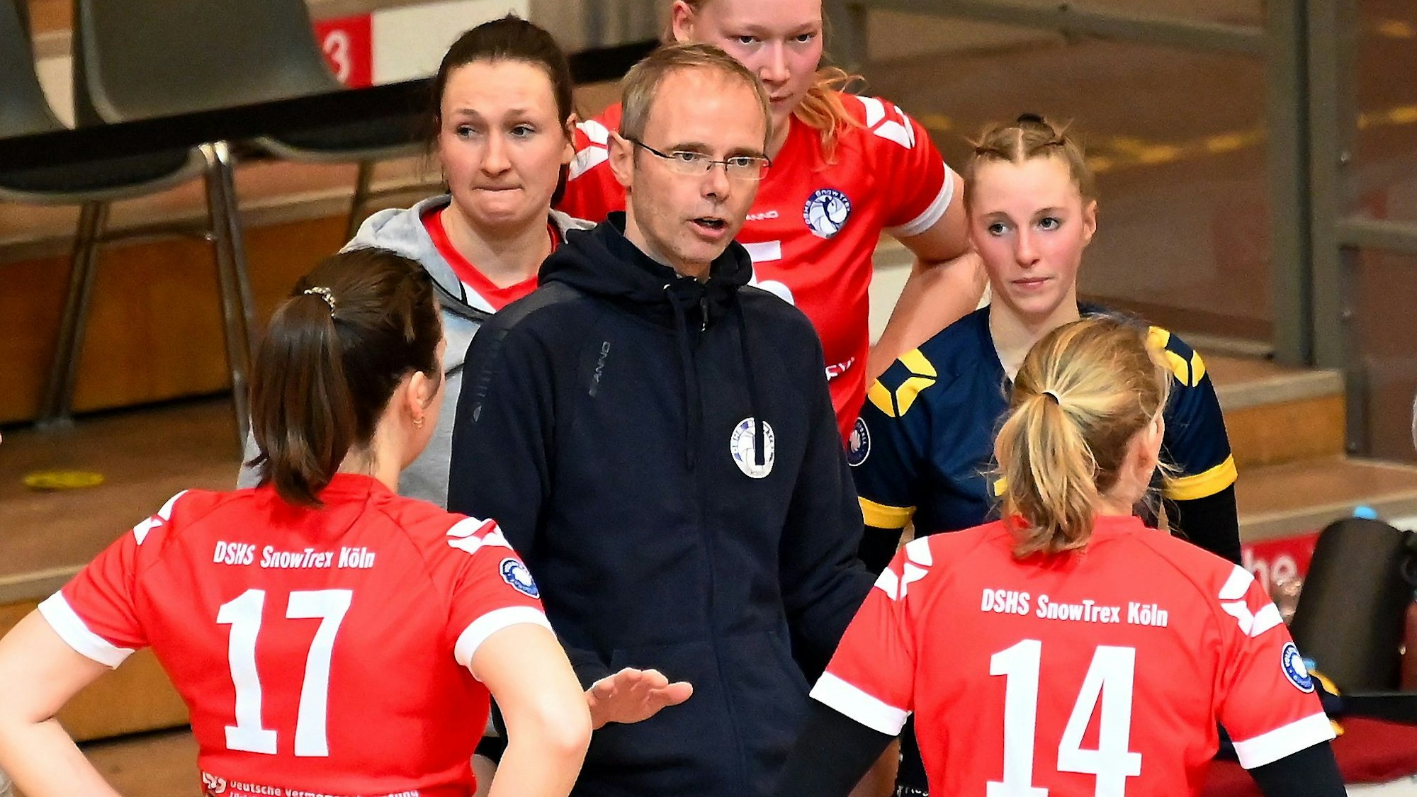 04.03.2023, Volleyball-Bayer Leverkusen-DSHS Köln
TR: Jimmy Czimek (Köln)
Foto: Uli Herhaus